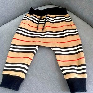 Trendy Baby Burberry Joggers! 12 months